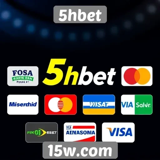 Integração de métodos de pagamento no 5hbet